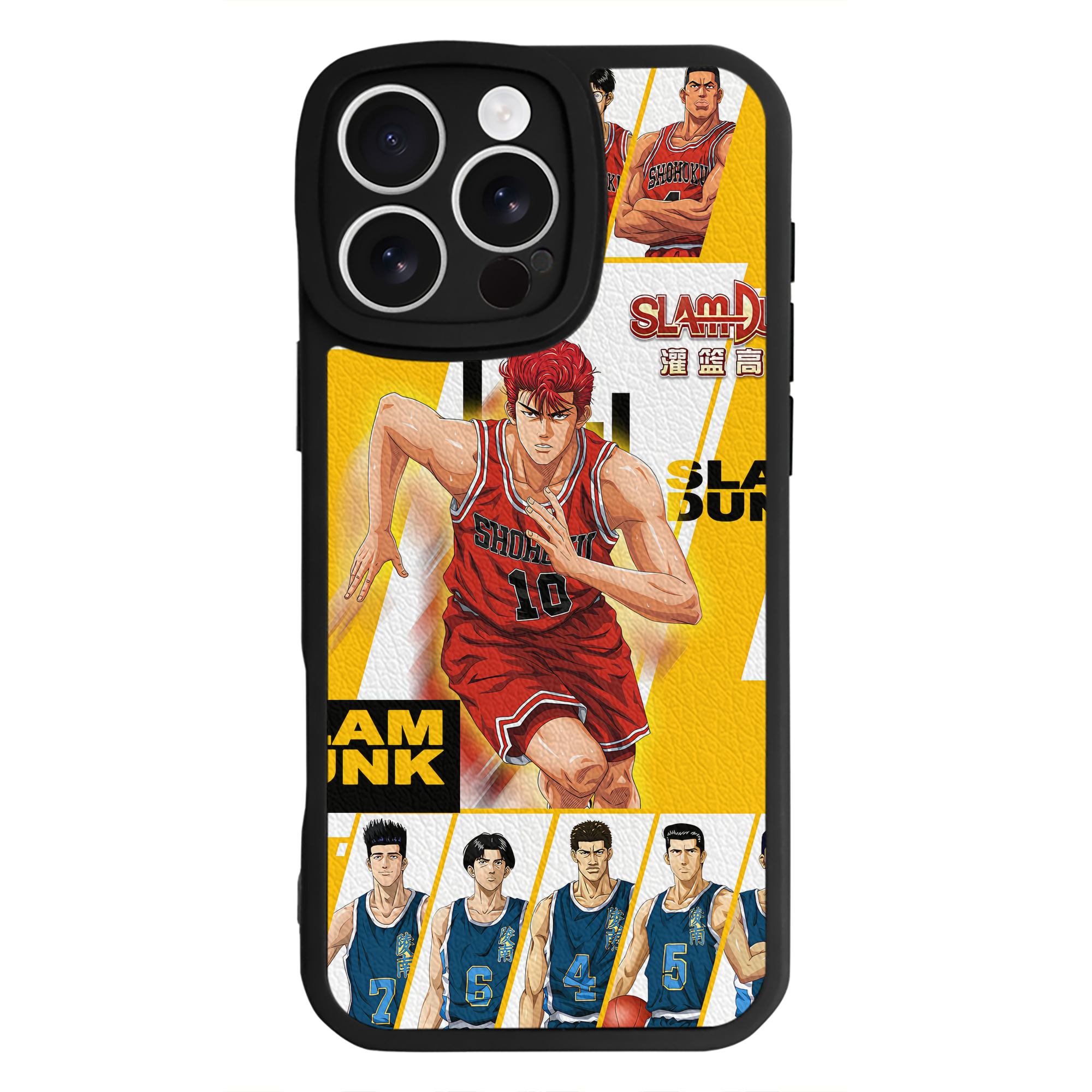 （画像用） SLAM DUNK／スラムダンク 【iPhone 16シリーズ対応】シリコンスマホケース（レザー調） 材質：シリコン